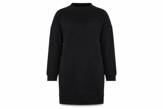 Monki Women’s Black Dress M, Cotton Blend Casual