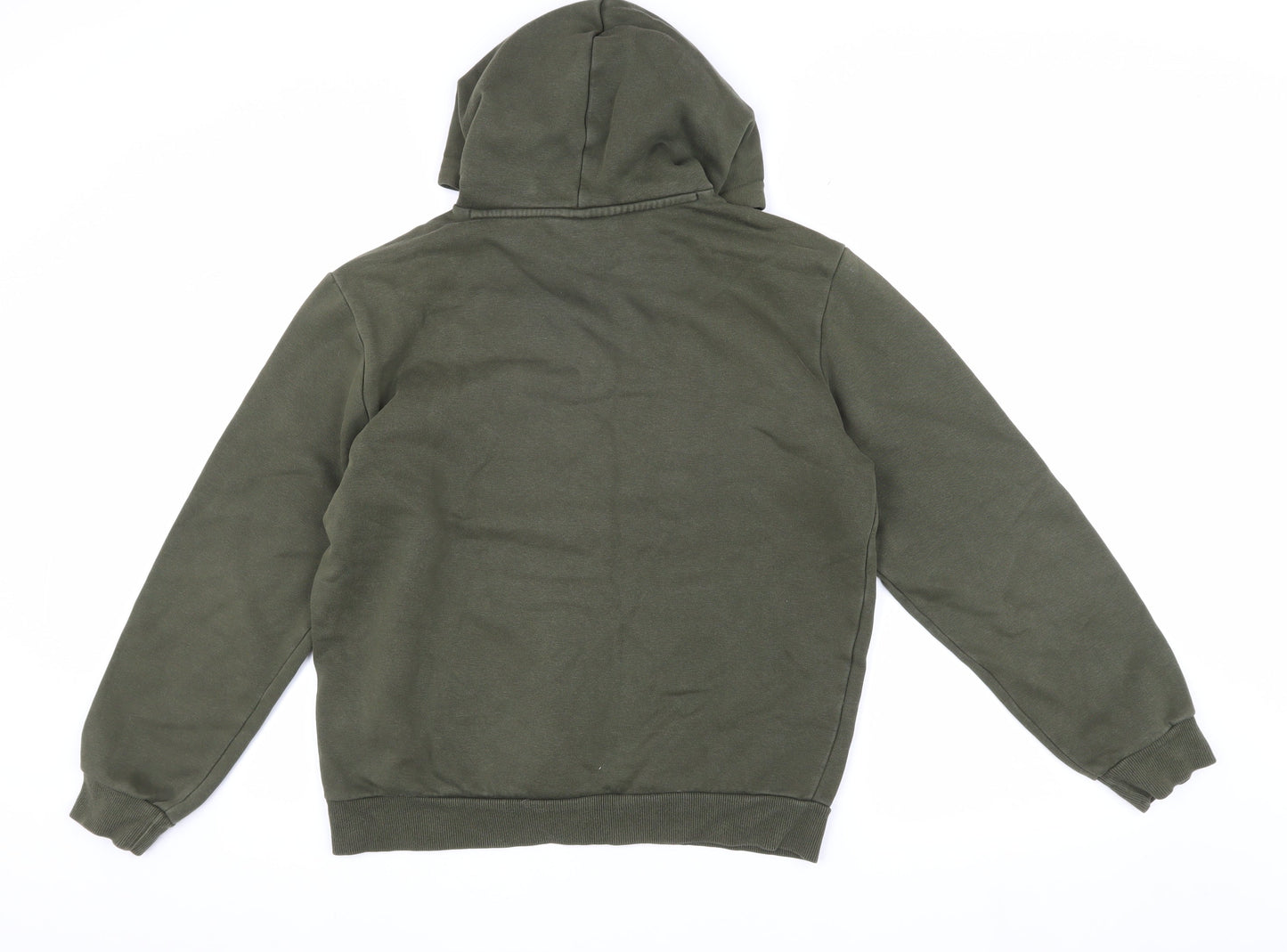 Puma Men's Green Pullover Hoodie, Size S