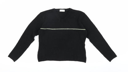 BHS Women's Black Pullover Jumper Size 14