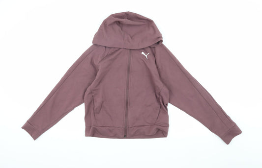 Puma Girls Brown Basic Jacket 13-14 Years