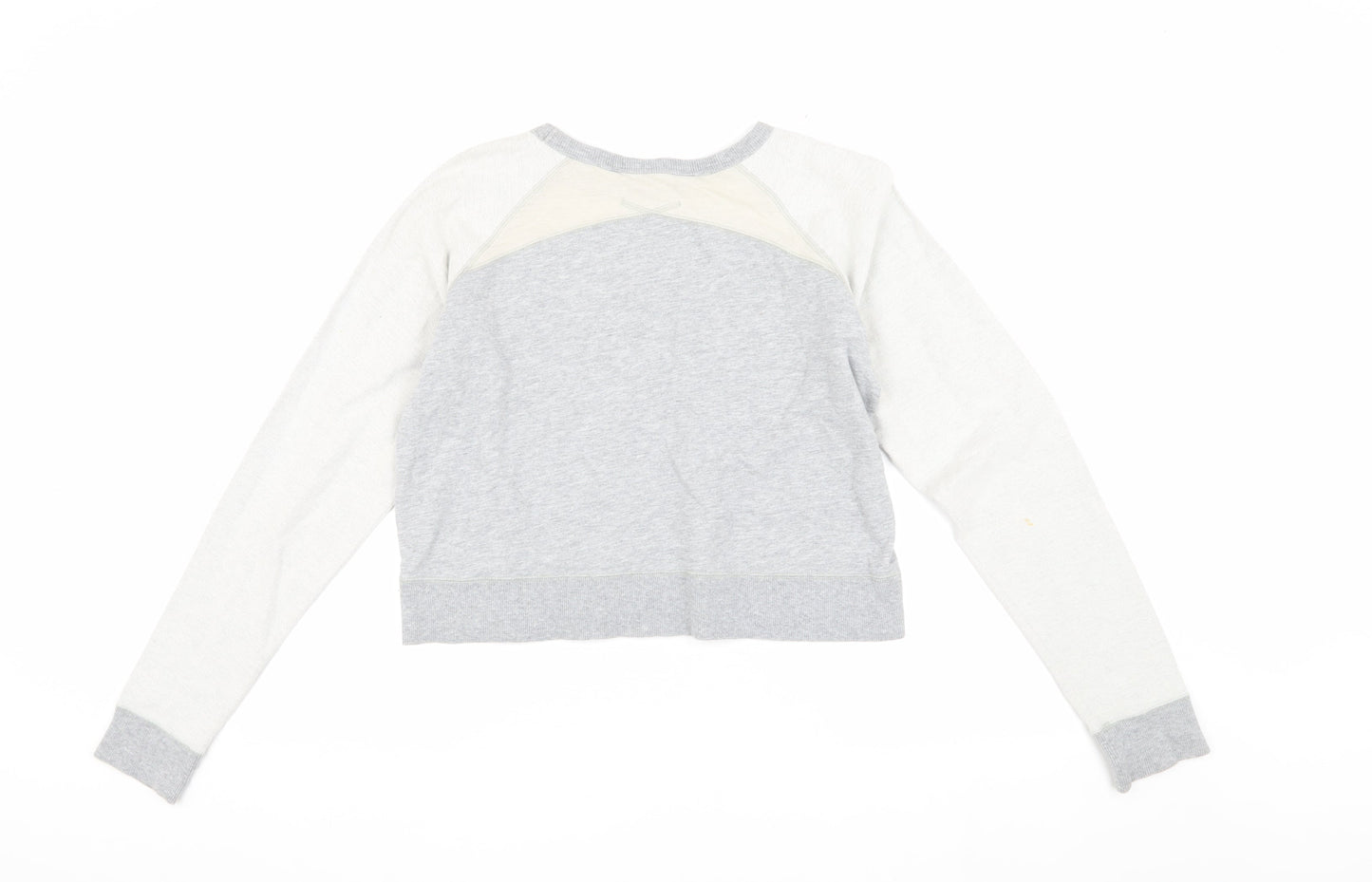 French Connection Women's Grey Small Pullover Sweatshirt