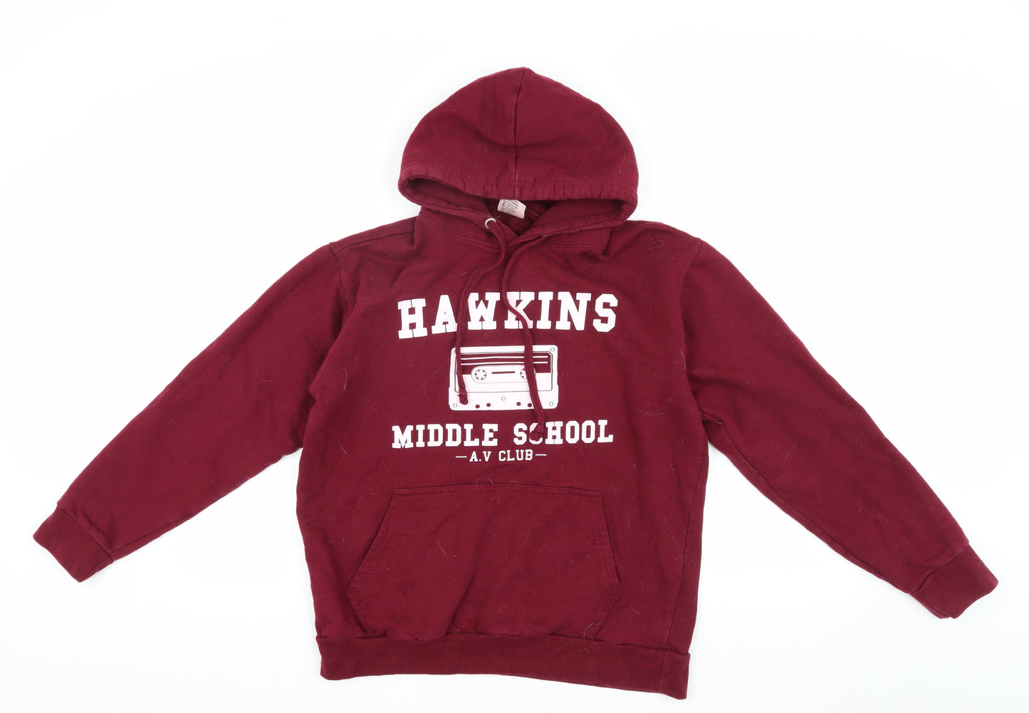 Stars & Stripes Red Medium Pullover Hoodie