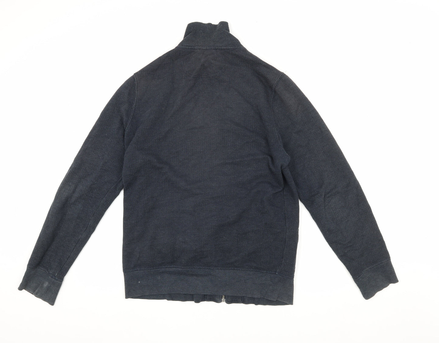 Linea Men's Blue Basic Jacket, Size S, Full Zip