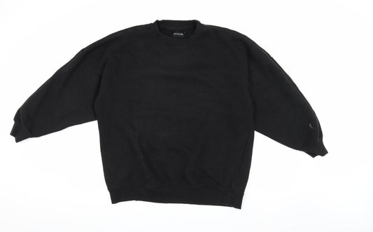 PrettyLittleThing Women's Black Pullover Sweatshirt Size 4