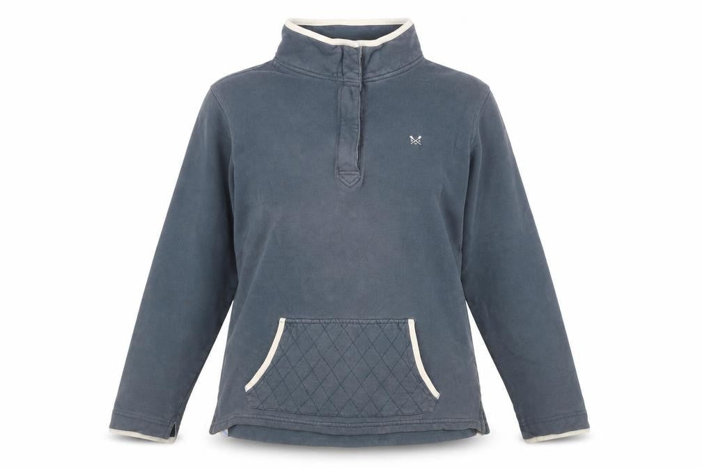 Crew Clothing Co. Women's Blue Pullover Sweatshirt 12