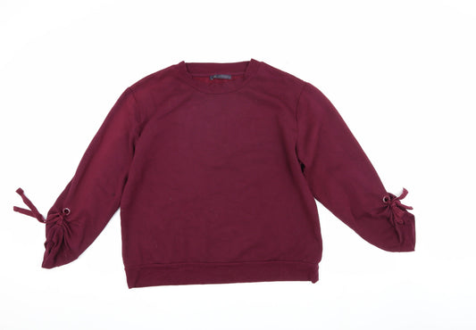 Marks and Spencer Women's Red Pullover Sweatshirt Size 14