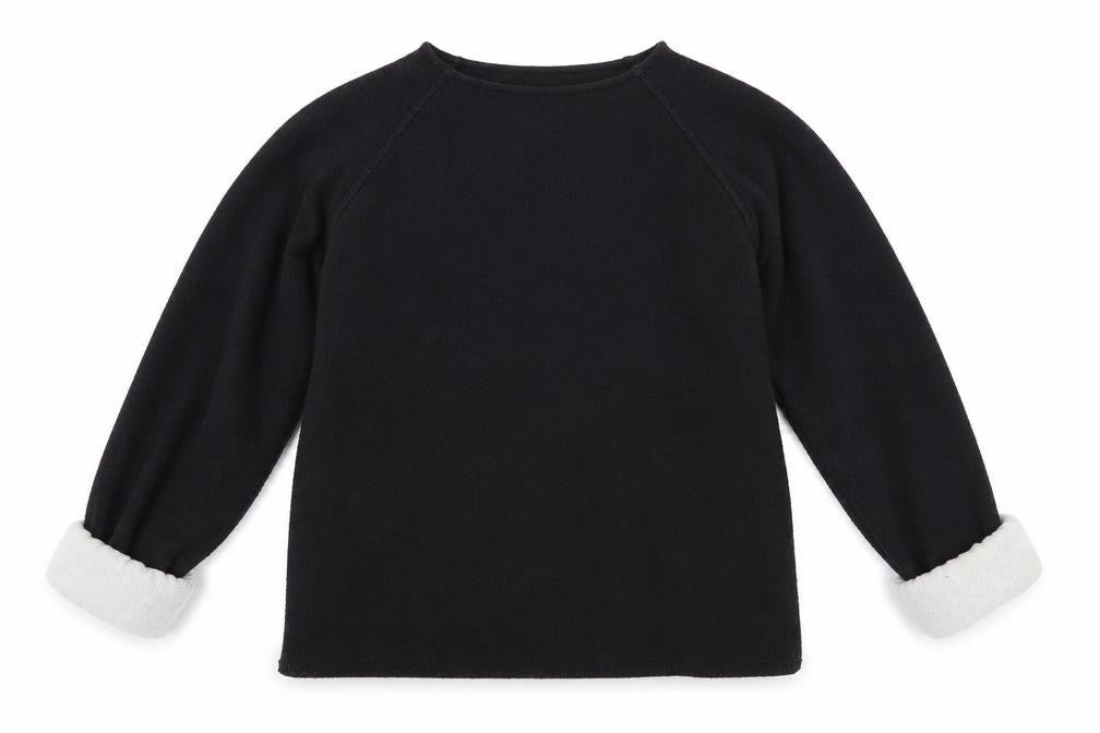 Zara Women's Black Pullover Jumper, Size S