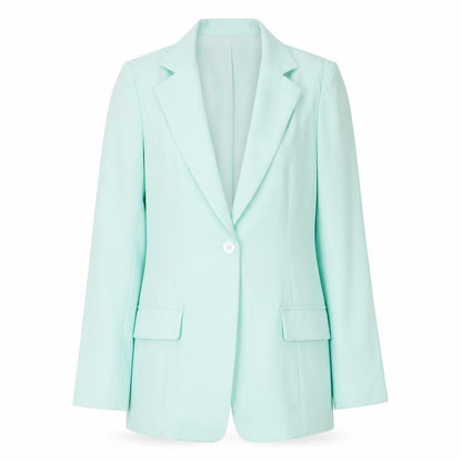 PRETTYLITTLETHING Women's Green Suit Jacket UK 8