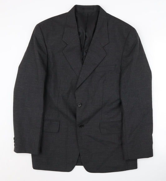 Skopes Men's Black Blazer Size 40R, Regular Fit