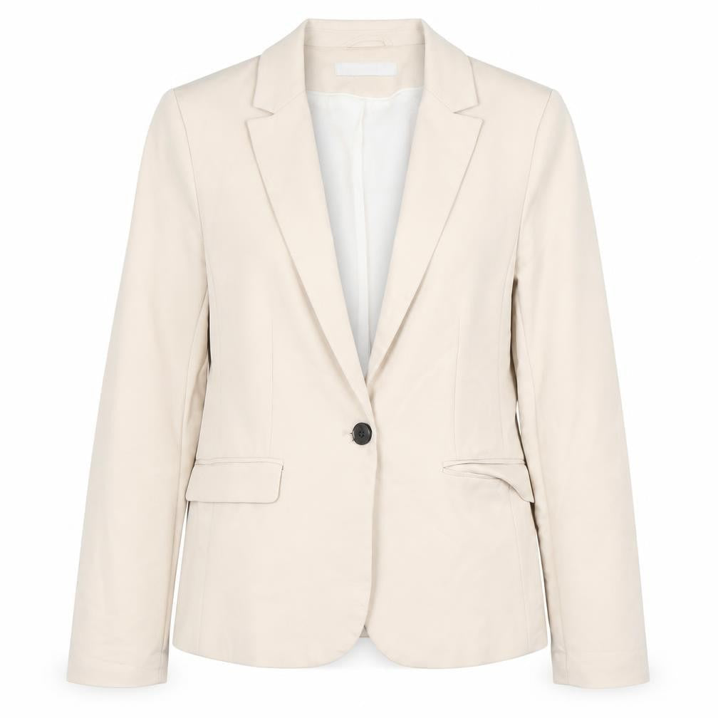H&M Women's Beige Blazer, Size 10, Classic Fit