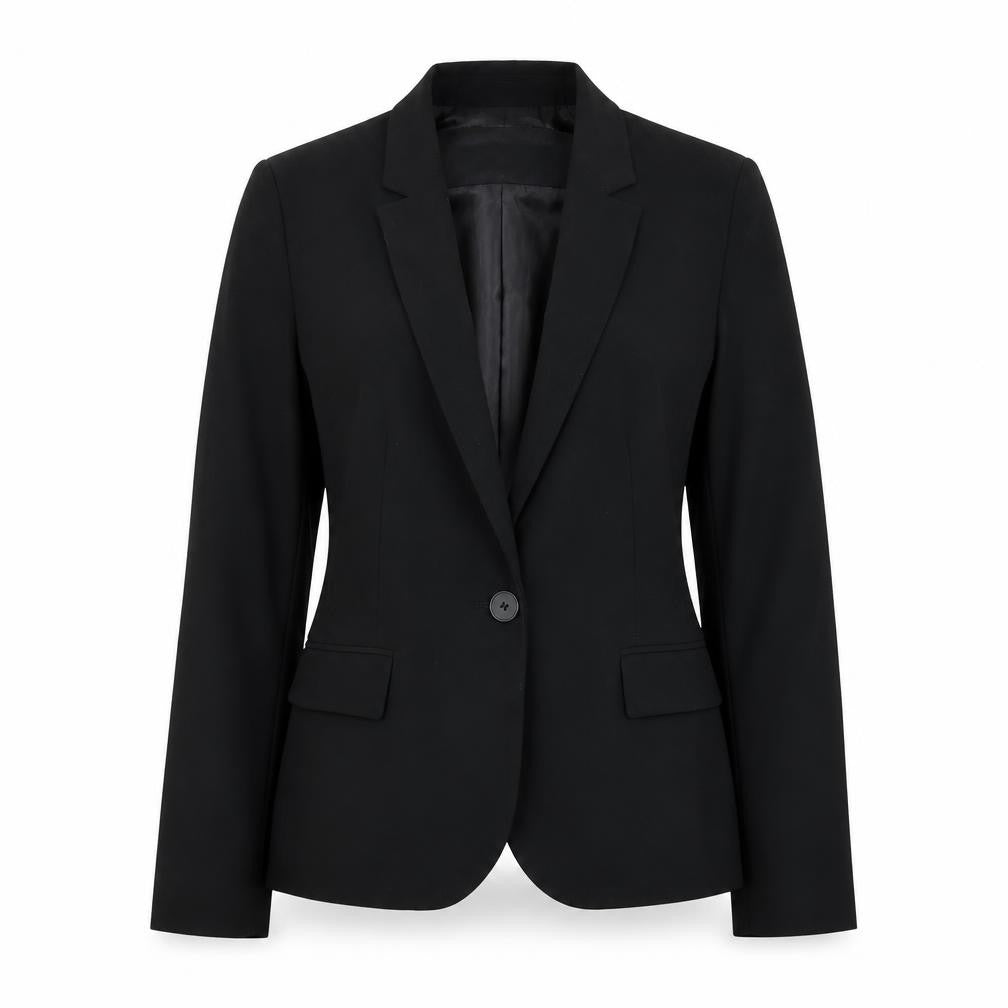 Zara Women's Black Blazer, Size 10, One-Button