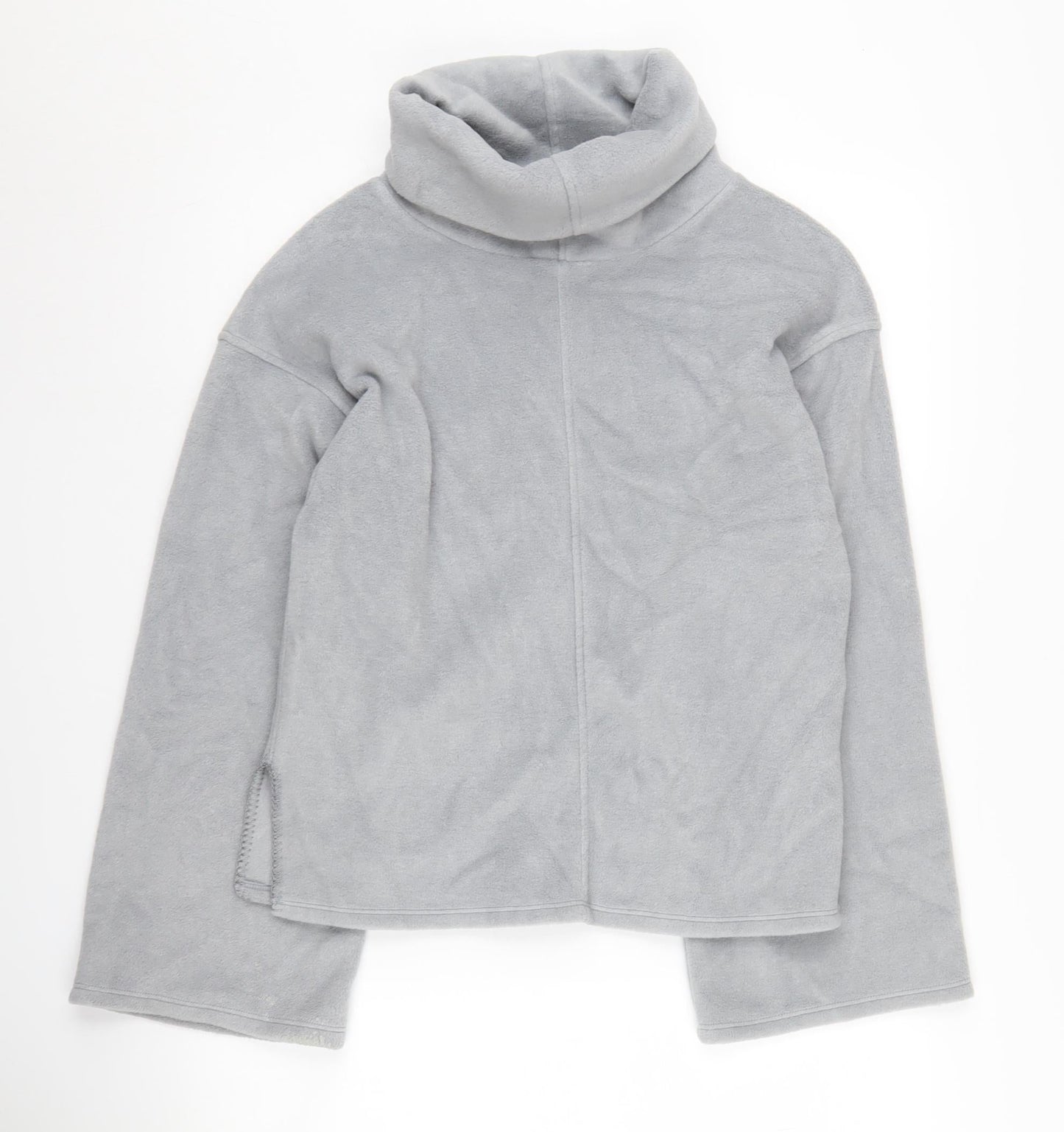 Marks and Spencer Women's Grey Cowl Neck Sweatshirt S