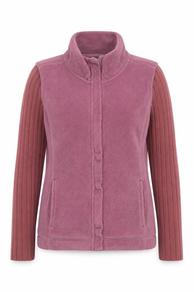 EWM Women's Purple Fleece Jacket Size 10
