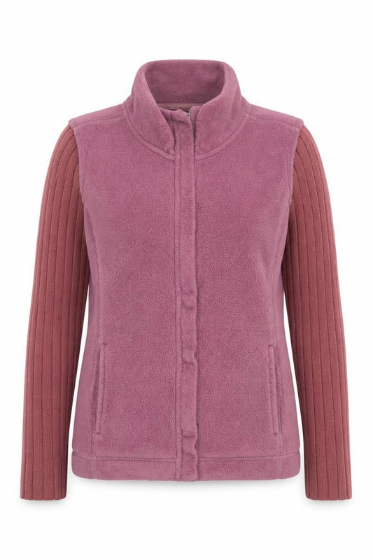 EWM Women's Purple Fleece Jacket Size 10