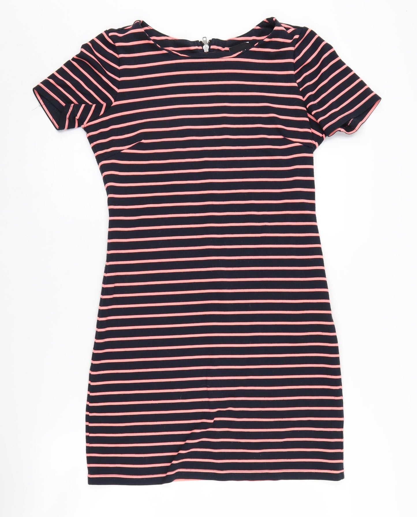Vila Women's Striped Bodycon Dress, Multicoloured, Size S