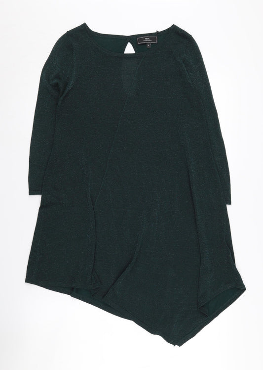 Next Women's Green Tunic Jumper Size 10