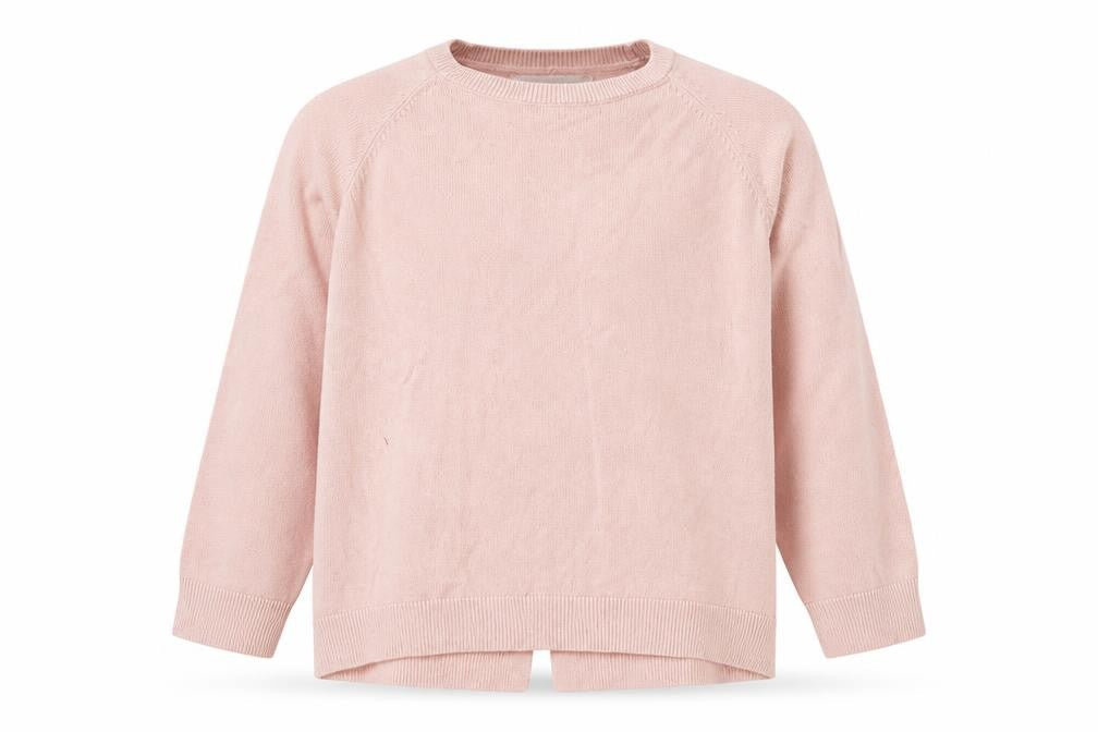 Zara Girls Pink Pullover Jumper, 3/4 Sleeve, Size 7 Years