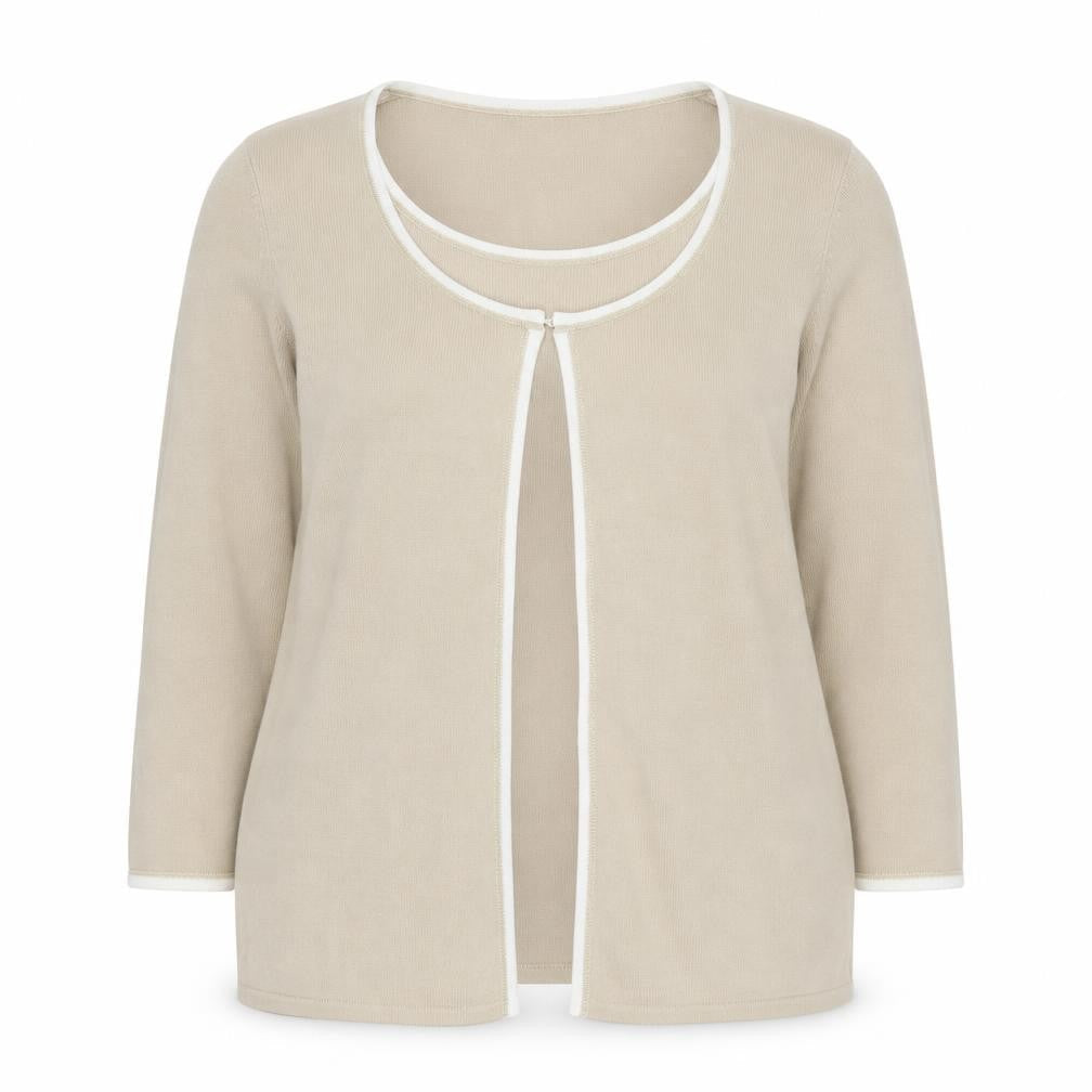 Marks & Spencer Women's Beige Cardigan Size 16