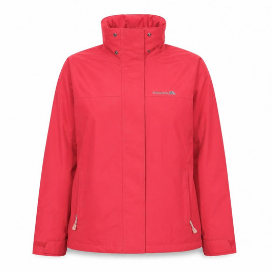 Trespass Womens Red Waterproof Rain Jacket M