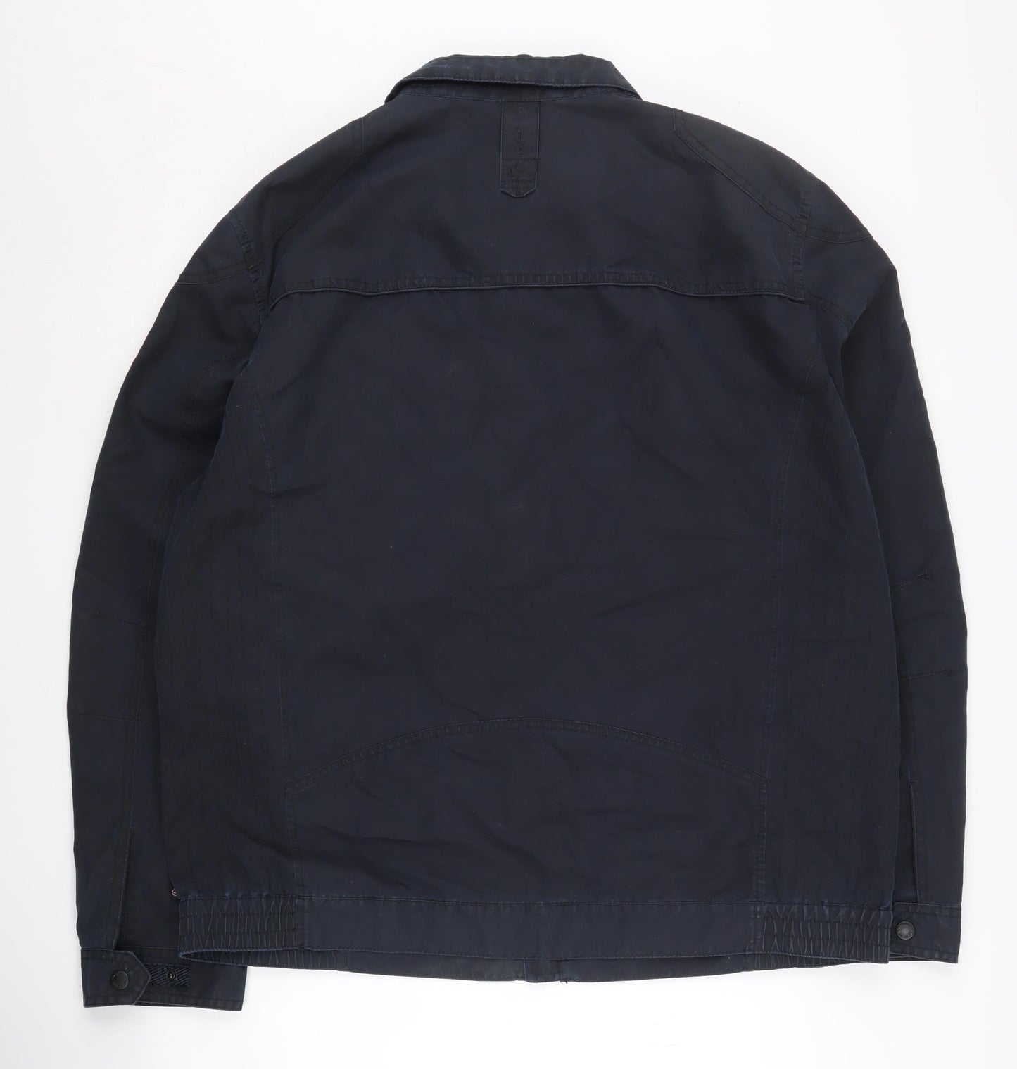Redpoint Men's Blue Basic Jacket Size 48 with Zipped Pockets