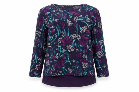 ISLE Women's Multicoloured Floral Blouse M