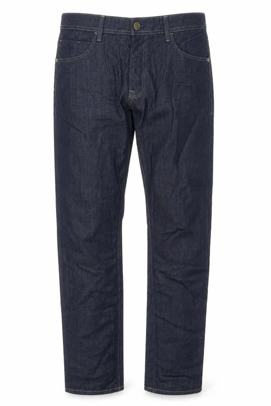 Crosshatch Men's Blue Straight Jeans 38L Regular Fit