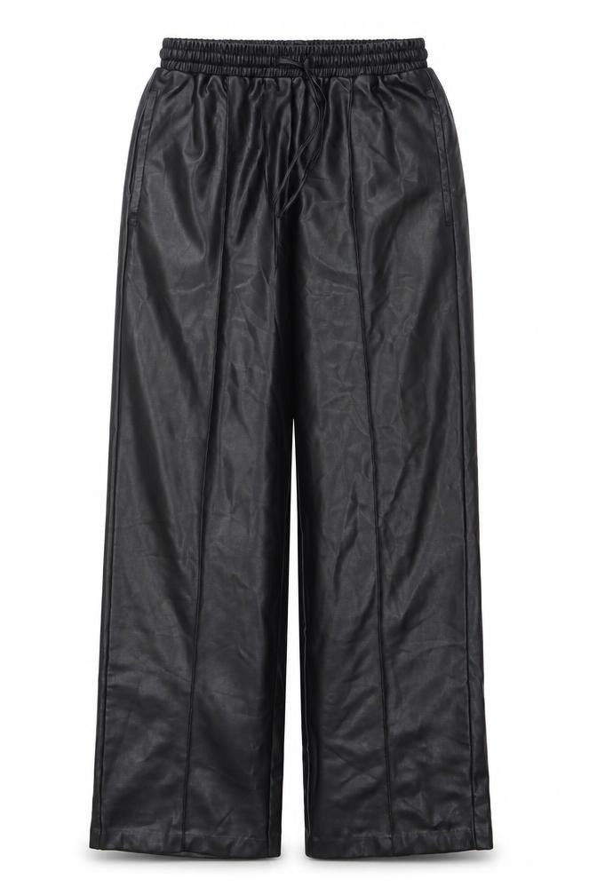 River Island Women's Black Straight-Leg Trousers Size 10