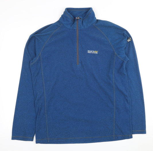 Regatta Men's Blue Pullover Sweatshirt, L, Outdoor