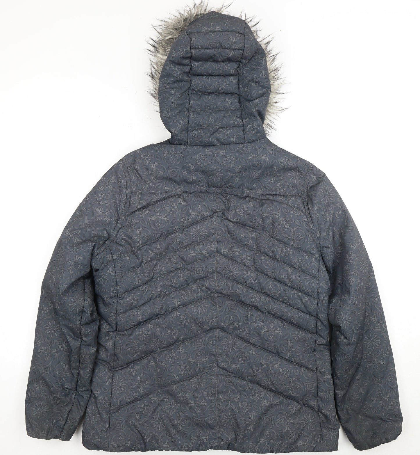 Craghoppers Women's Grey Puffer Jacket Size 12