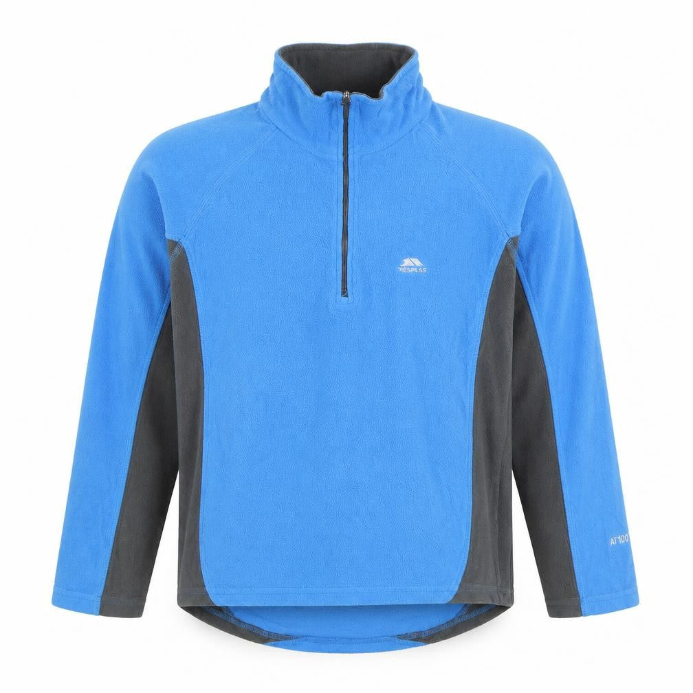 Trespass Boys Blue Fleece 1/2 Zip Sweatshirt S