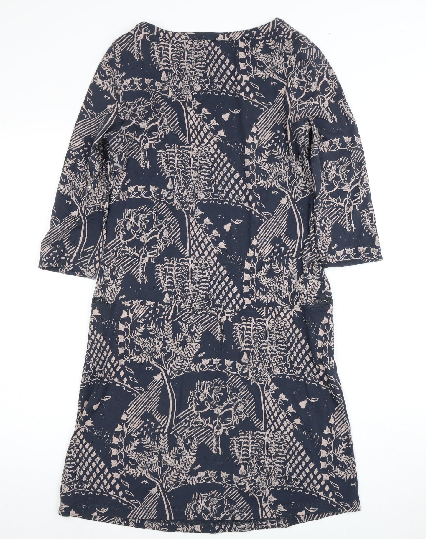 White Stuff Women's Multicoloured Floral Dress Size 8