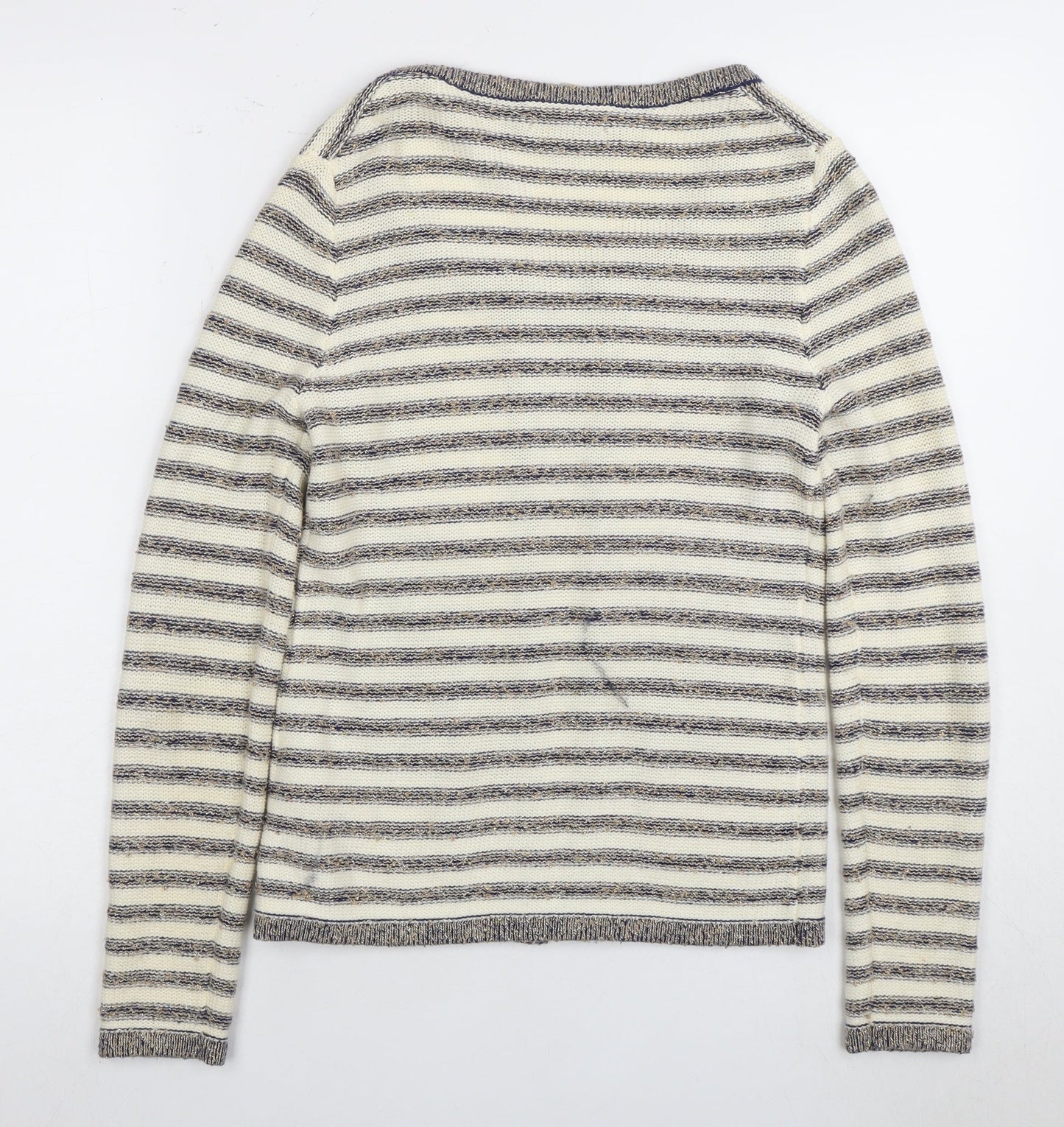 Banana Republic Women's Multicoloured Striped Cardigan XS