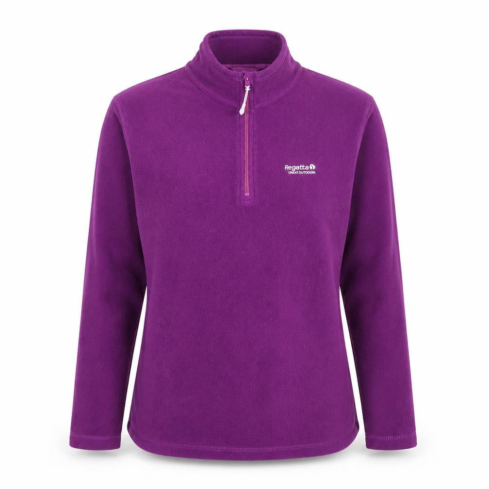 Regatta Women's Purple Fleece Pullover, Size 8, Casual