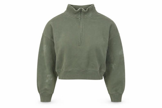 Abercrombie & Fitch Green XS Pullover Sweatshirt Women