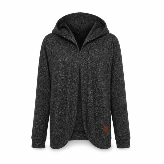 Abercrombie Kids Girls Black Hooded Cardigan 11-12 Years