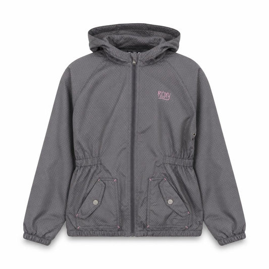 Roxy Girls Grey Windbreaker Jacket 12 Years