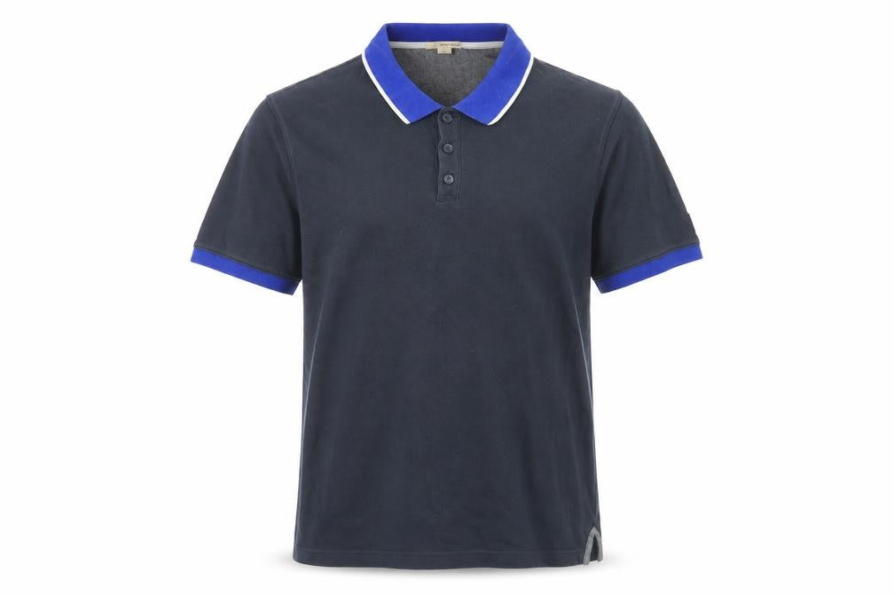 DKNY Jeans Men's Blue Polo Shirt 2XL Short Sleeve