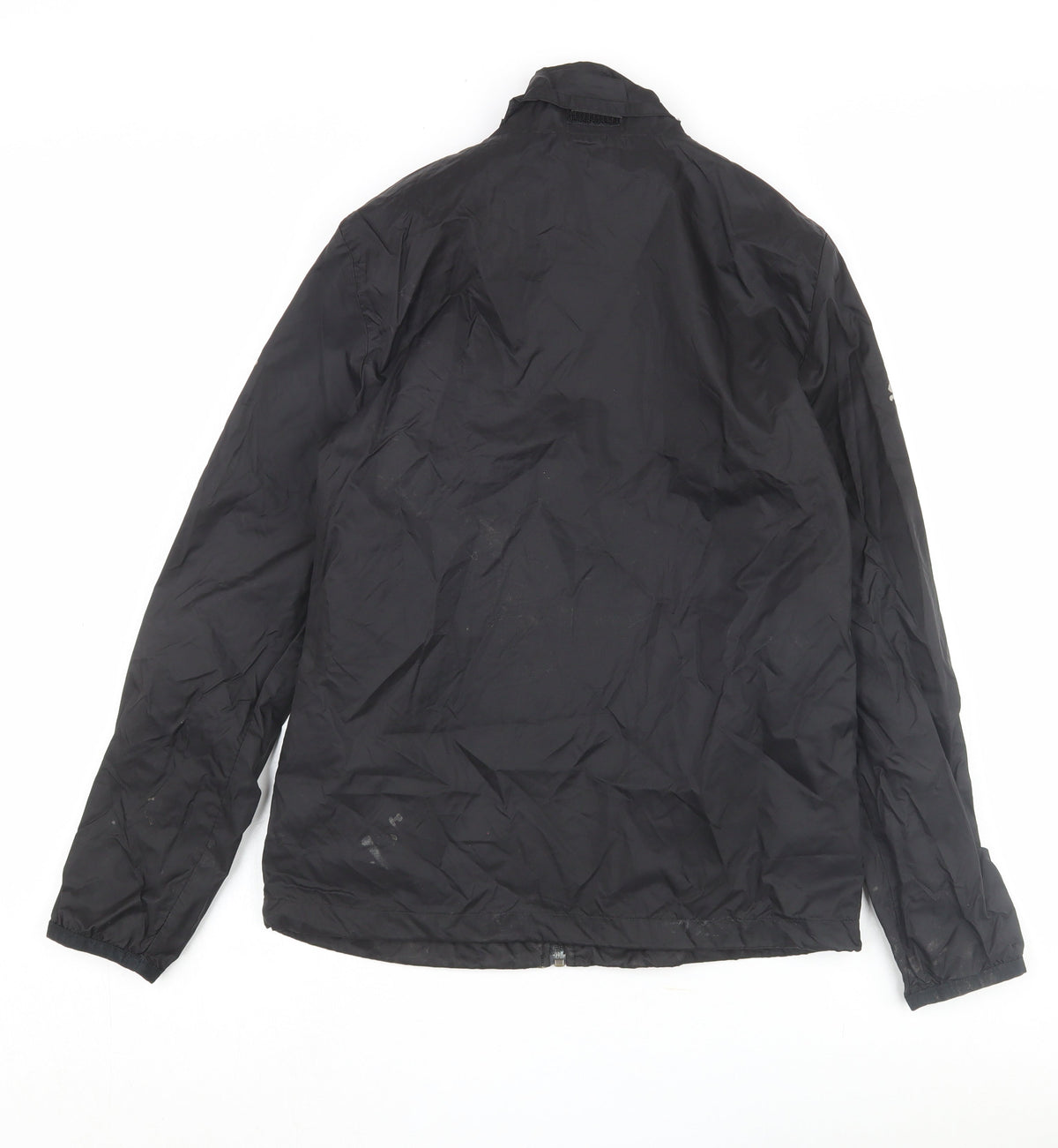Puma Boys Black Basic Jacket, 14 Years, Logo Accents