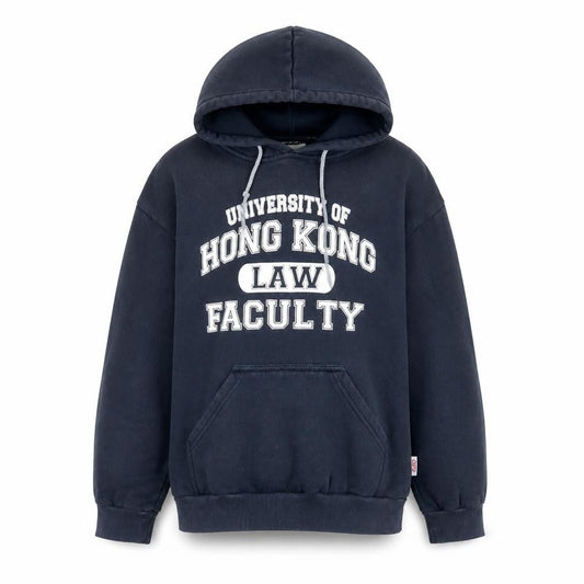 DOS Men's Blue University Graphic Hoodie Size S