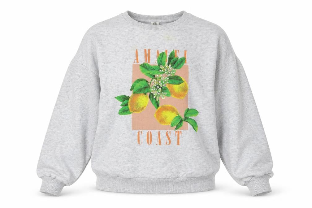 River Island Grey Women's Pullover Sweatshirt M