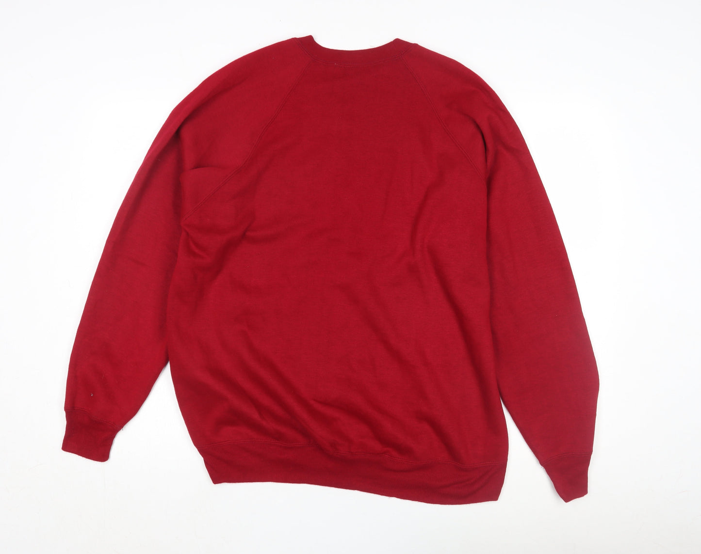 Hush Puppies Men's Red Pullover Sweatshirt L