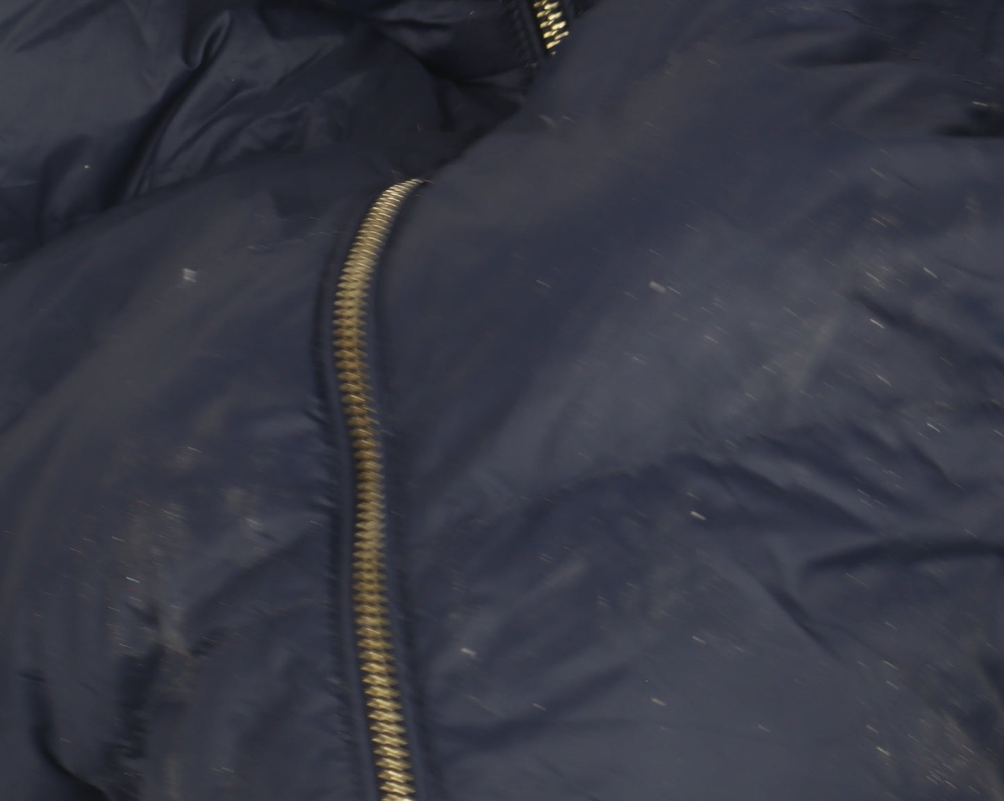 Mango Women's Blue XS Puffer Jacket
