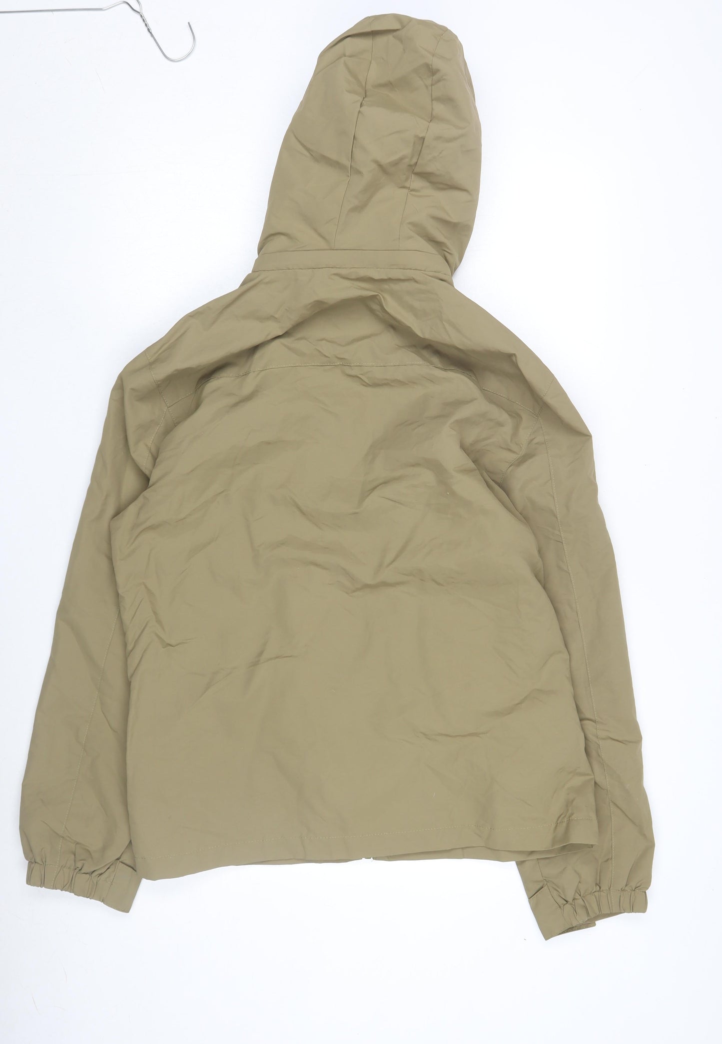 Outdoor Men's Green S Windbreaker Hooded Jacket