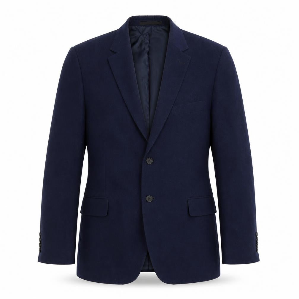 Marks and Spencer Men's Blue Blazer 44R, Two-Button