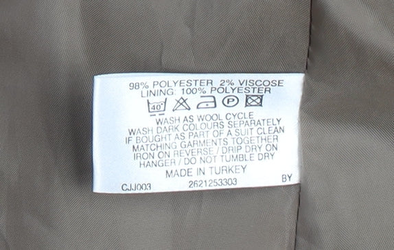 Bay Women's Grey Pinstripe Blazer Size 12