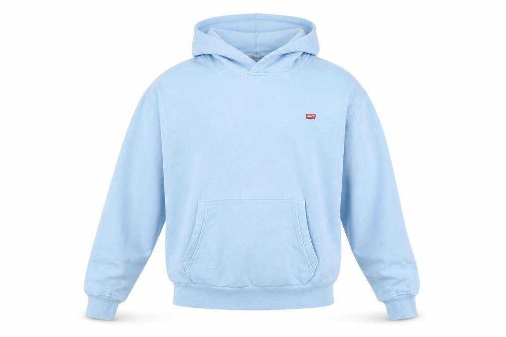 Levi's Blue Hooded Pullover for Men - Size M