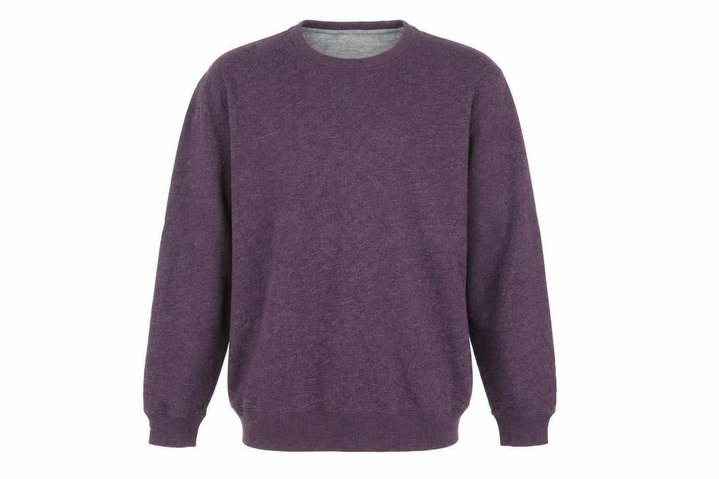 Marks & Spencer Men's Purple Crew Neck Sweatshirt XL