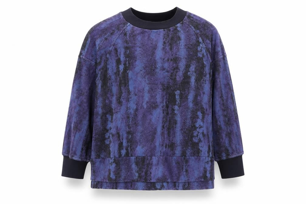 Kin Unisex Blue Pullover Sweatshirt L