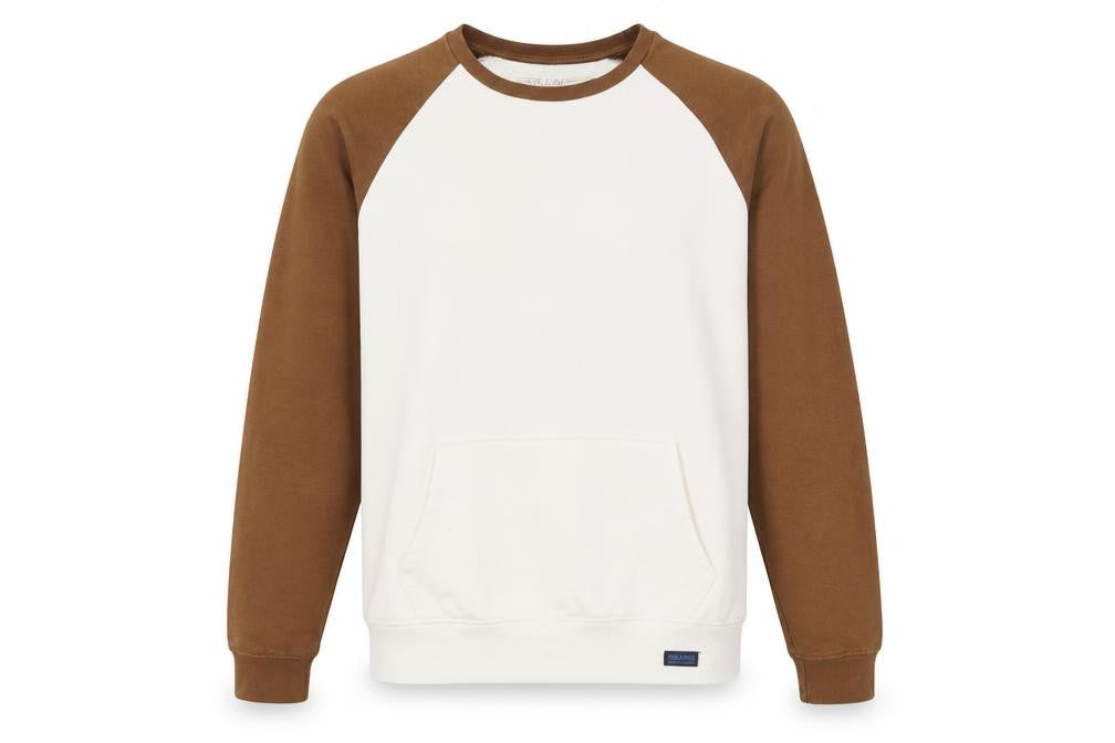 Pull&Bear Men's Brown S Pullover Sweatshirt