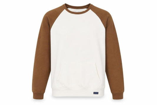 Pull&Bear Men's Brown S Pullover Sweatshirt